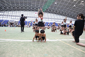 エンゼル運動会８　　　組体操　年長