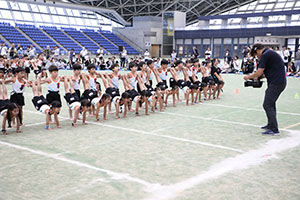 エンゼル運動会８　　　組体操　年長