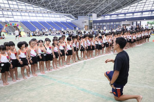 エンゼル運動会８　　　組体操　年長