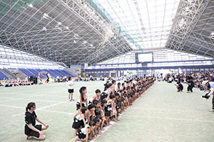 エンゼル運動会８　　　組体操　年長
