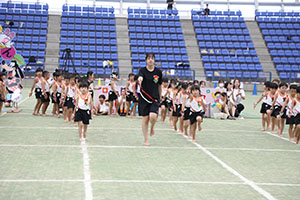 エンゼル運動会８　　　組体操　年長