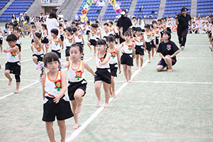 エンゼル運動会８　　　組体操　年長