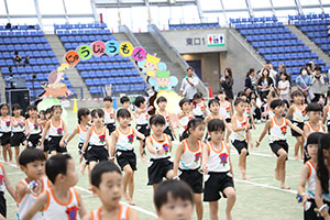 エンゼル運動会８　　　組体操　年長