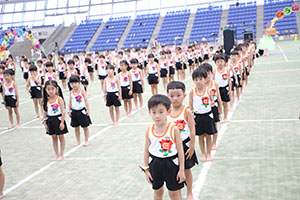 エンゼル運動会８　　　組体操　年長