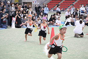 エンゼル運動会７　　　リレー　年長