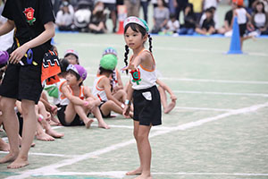 エンゼル運動会７　　　リレー　年長