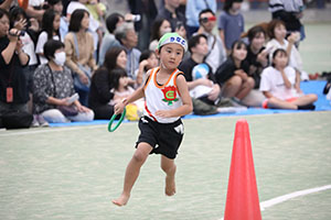 エンゼル運動会７　　　リレー　年長