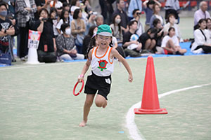 エンゼル運動会７　　　リレー　年長