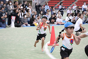 エンゼル運動会７　　　リレー　年長