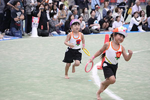 エンゼル運動会７　　　リレー　年長