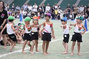 エンゼル運動会７　　　リレー　年長