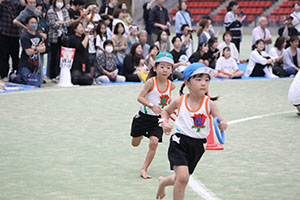 エンゼル運動会７　　　リレー　年長