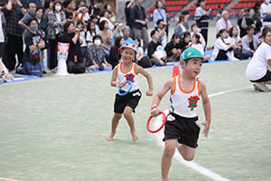 エンゼル運動会７　　　リレー　年長
