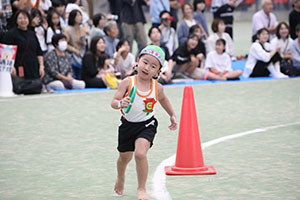エンゼル運動会７　　　リレー　年長