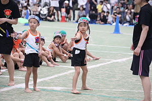 エンゼル運動会７　　　リレー　年長