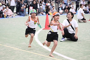 エンゼル運動会７　　　リレー　年長