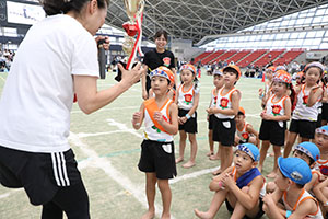 エンゼル運動会７　　　リレー　年長