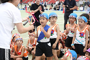 エンゼル運動会７　　　リレー　年長