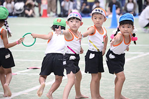 エンゼル運動会７　　　リレー　年長