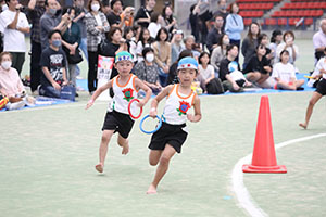 エンゼル運動会７　　　リレー　年長