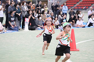 エンゼル運動会７　　　リレー　年長