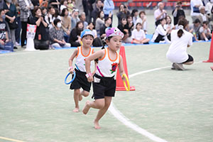エンゼル運動会７　　　リレー　年長