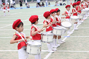 エンゼル運動会６　　　鼓隊C・D・E