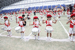 エンゼル運動会６　　　鼓隊C・D・E