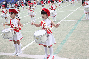 エンゼル運動会６　　　鼓隊C・D・E
