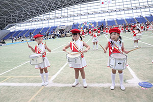 エンゼル運動会６　　　鼓隊C・D・E