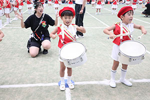 エンゼル運動会６　　　鼓隊C・D・E