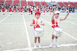 エンゼル運動会６　　　鼓隊C・D・E