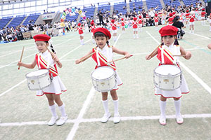 エンゼル運動会５　　　鼓隊A・B