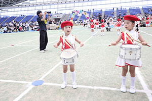 エンゼル運動会５　　　鼓隊A・B