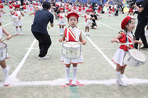 エンゼル運動会５　　　鼓隊A・B