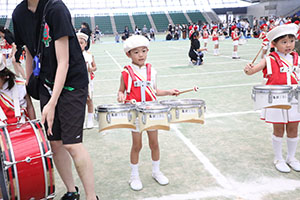 エンゼル運動会５　　　鼓隊A・B