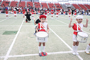 エンゼル運動会５　　　鼓隊A・B