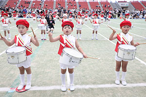 エンゼル運動会５　　　鼓隊A・B