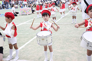 エンゼル運動会５　　　鼓隊A・B