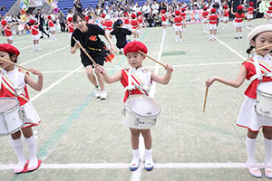 エンゼル運動会５　　　鼓隊A・B