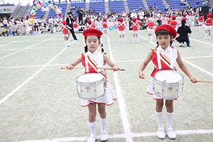 エンゼル運動会５　　　鼓隊A・B
