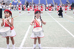 エンゼル運動会５　　　鼓隊A・B