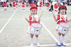 エンゼル運動会５　　　鼓隊A・B