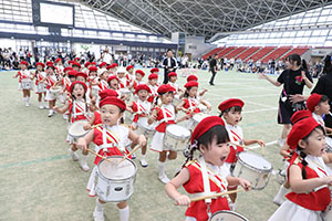 エンゼル運動会５　　　鼓隊A・B