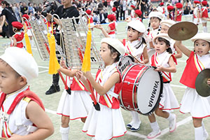 エンゼル運動会５　　　鼓隊A・B