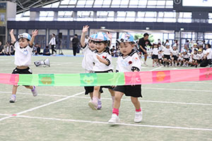 エンゼル運動会３　　　年少かけっこ
