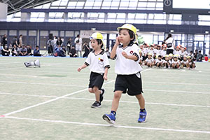 エンゼル運動会３　　　年少かけっこ