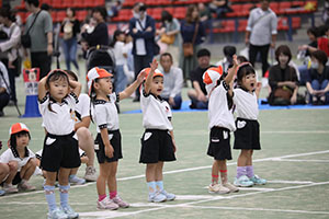 エンゼル運動会３　　　年少かけっこ
