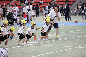 エンゼル運動会１　　　年中かけっこ