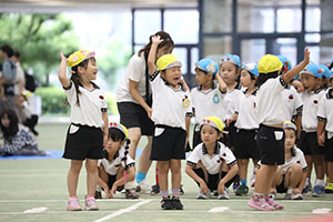 エンゼル運動会１　　　年中かけっこ